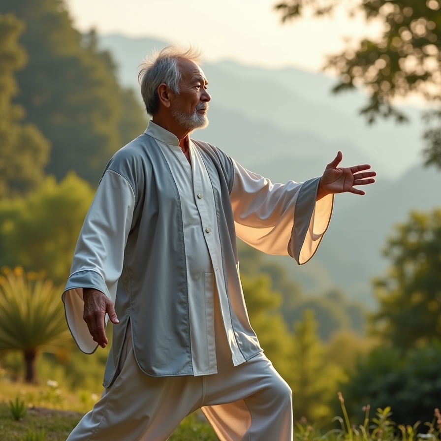 Tai Chi Practice at Brandomoon